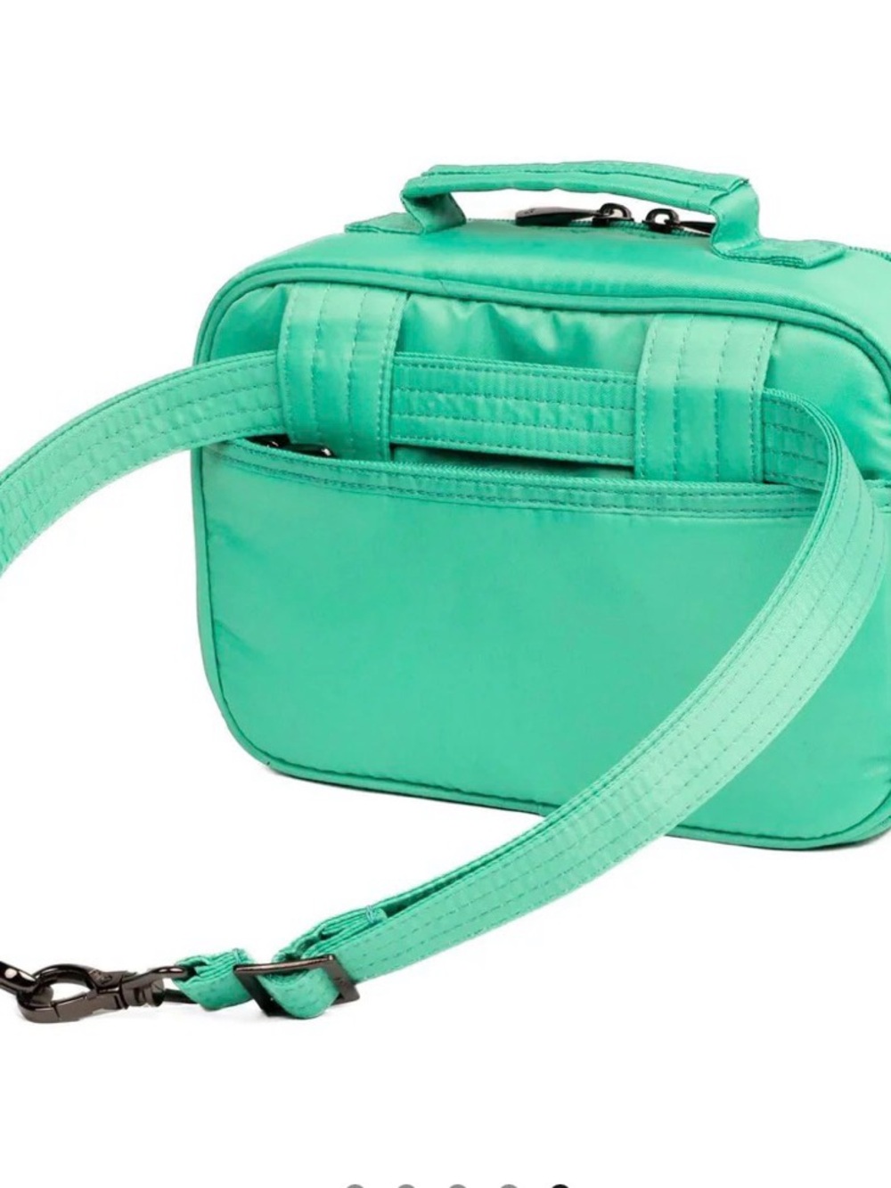 LUG Carousel Crossbody Bag - Teal NWT + SURPRISE ITEM - Picture 3 of 6